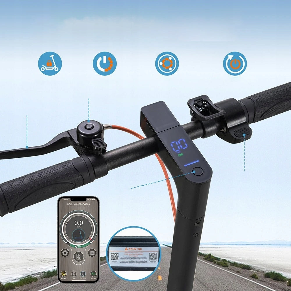 Electric Scooter Quick TWOFISH V1 MAX 500W 36V/10.4Ah 10" 30kmh APP Packaging status original