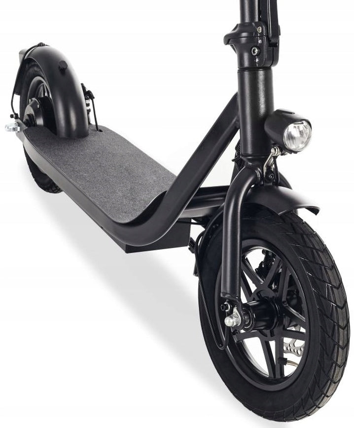 Electric Scooter Rider R12 250W 12" Range 55km Folding 15Ah Black Weight 19 kg