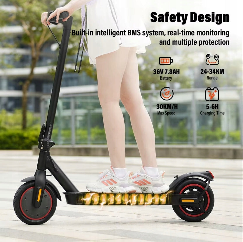 Electric Scooter W3 350W 8,5inch Pumped APP ShopPL Engine power 350 W