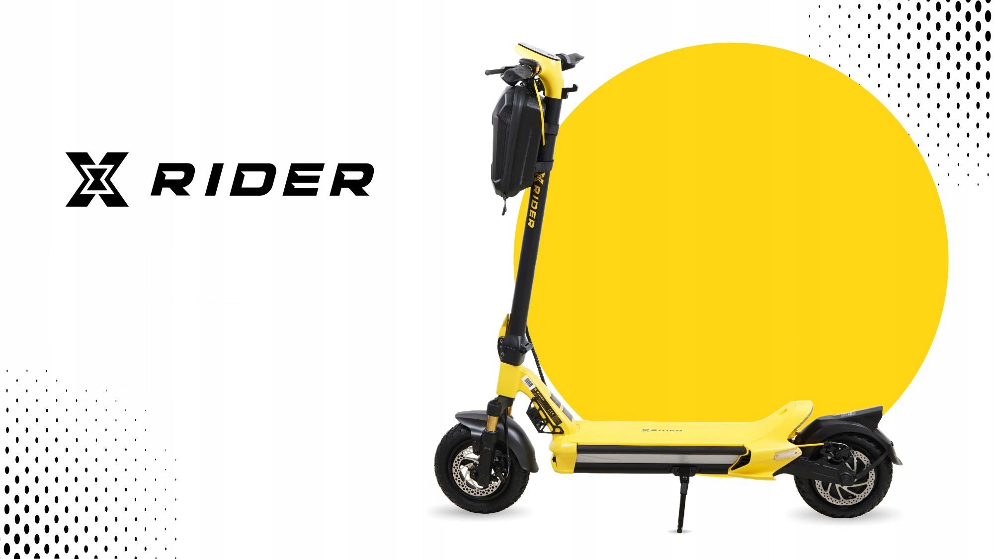 Electric Scooter XRIDER MX10Max Application KERS 1400W PEAK 18Ah Print Packaging status original