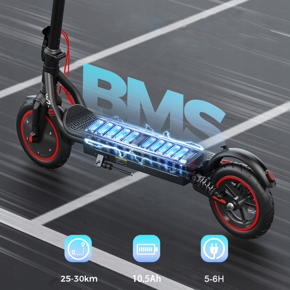 Electric Scooter for Adults, Foldable, City Use, Up to 37 Miles Range, Black, 4 Speeds, 650W Motor Packaging status original