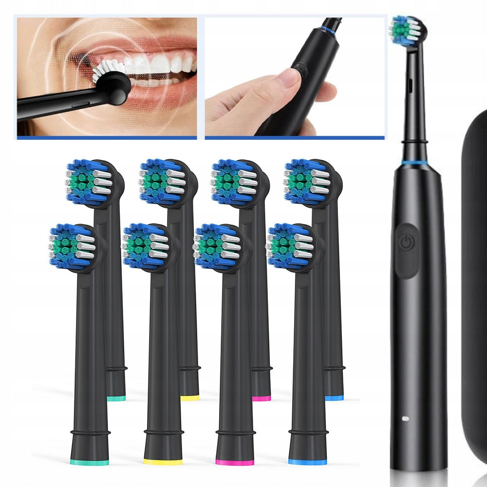 Electric Sonic Toothbrush 5 Modes 8 Replacement