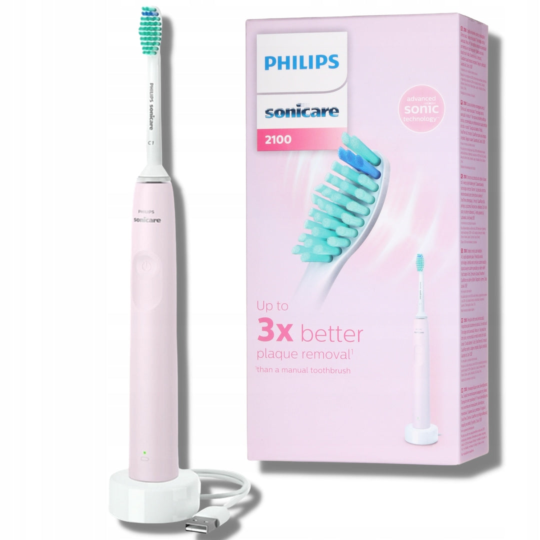 Electric Sonic Toothbrush Philips Sonicare 2100 Pink