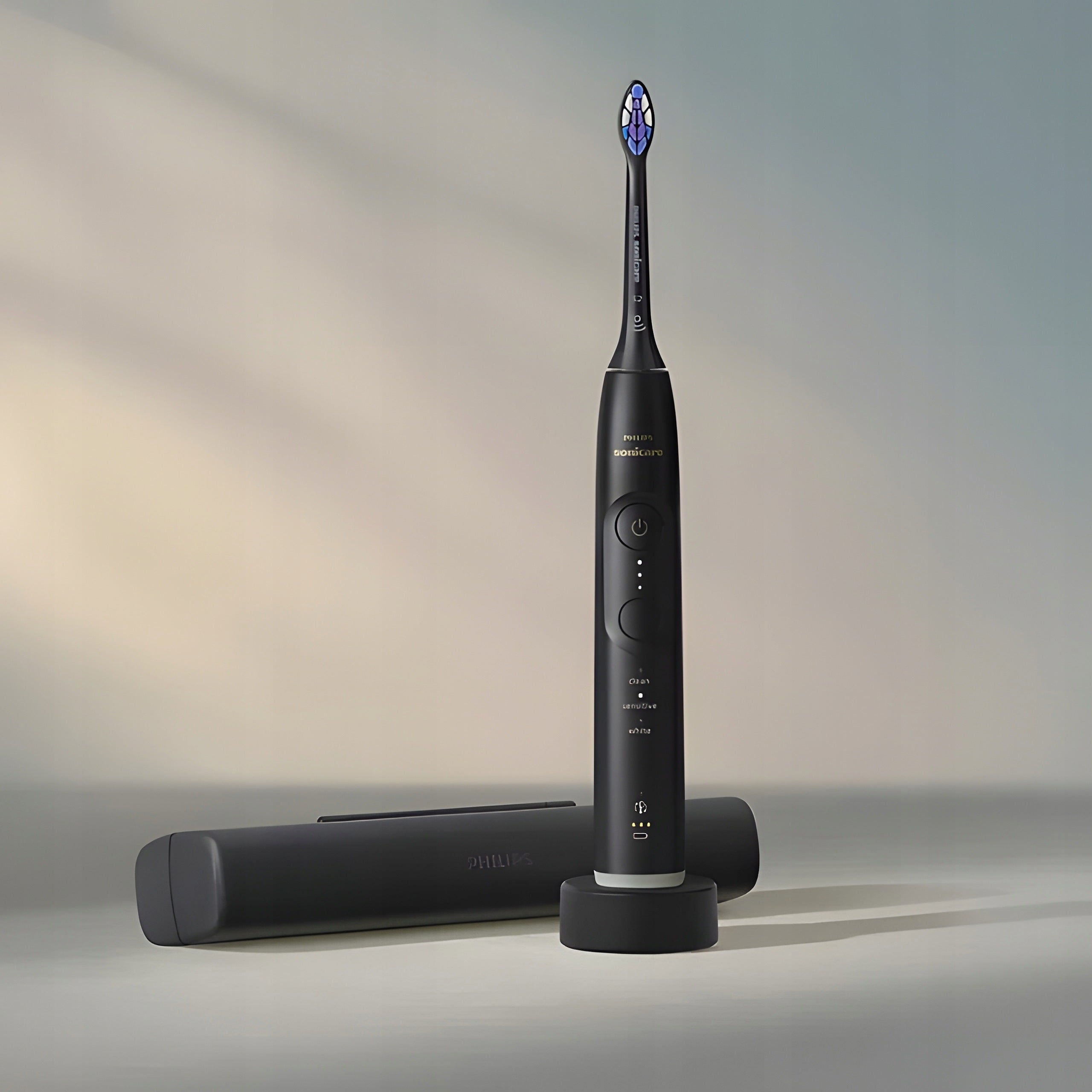 Electric Sonic Toothbrush Philips Sonicare HX7411/10 Black Packaging status original