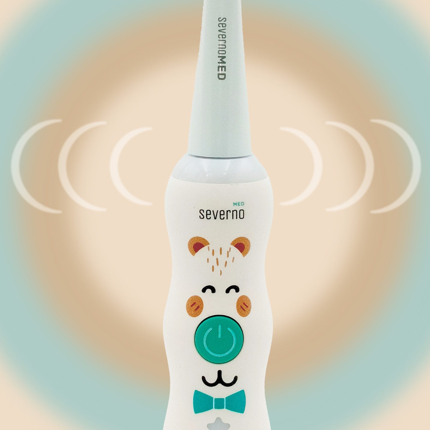 Electric Sonic Toothbrush for Children 3-6 Years + 2 Tips Medical device no