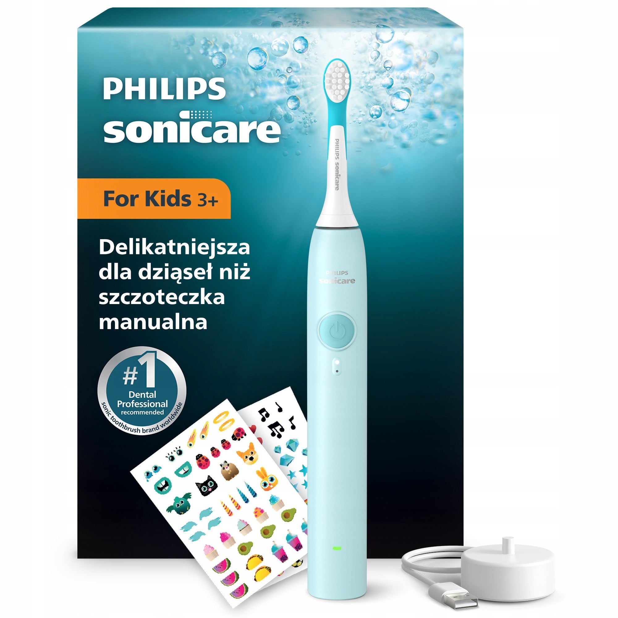 Electric Sonic Toothbrush for Children Philips Sonicare HX6500/03