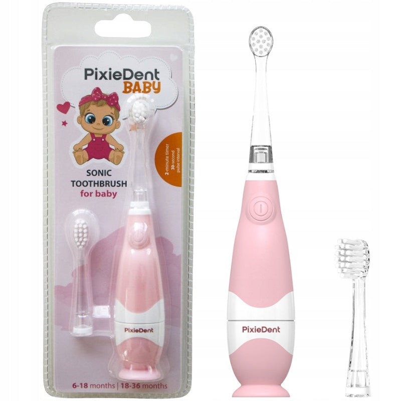 Electric Sonic Toothbrush for Children PixieDent BabyPink EAN (GTIN) 5905475603679