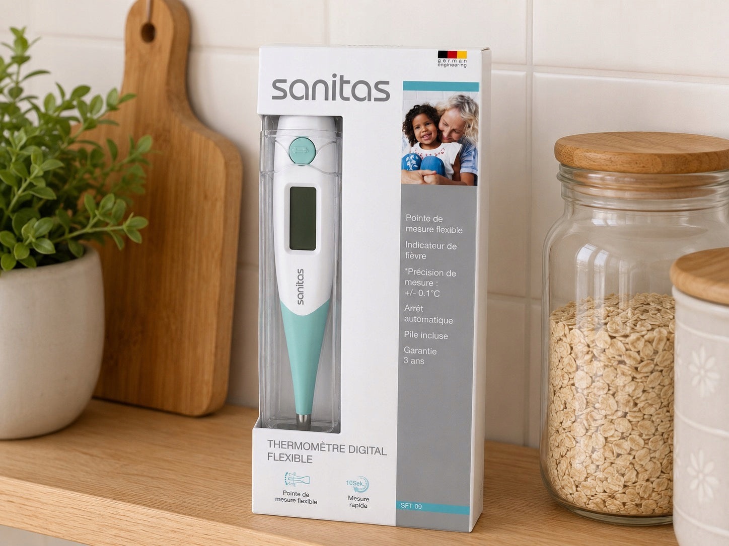 Electric Temperature Measuring Thermometer for Adult Children Packaging status original