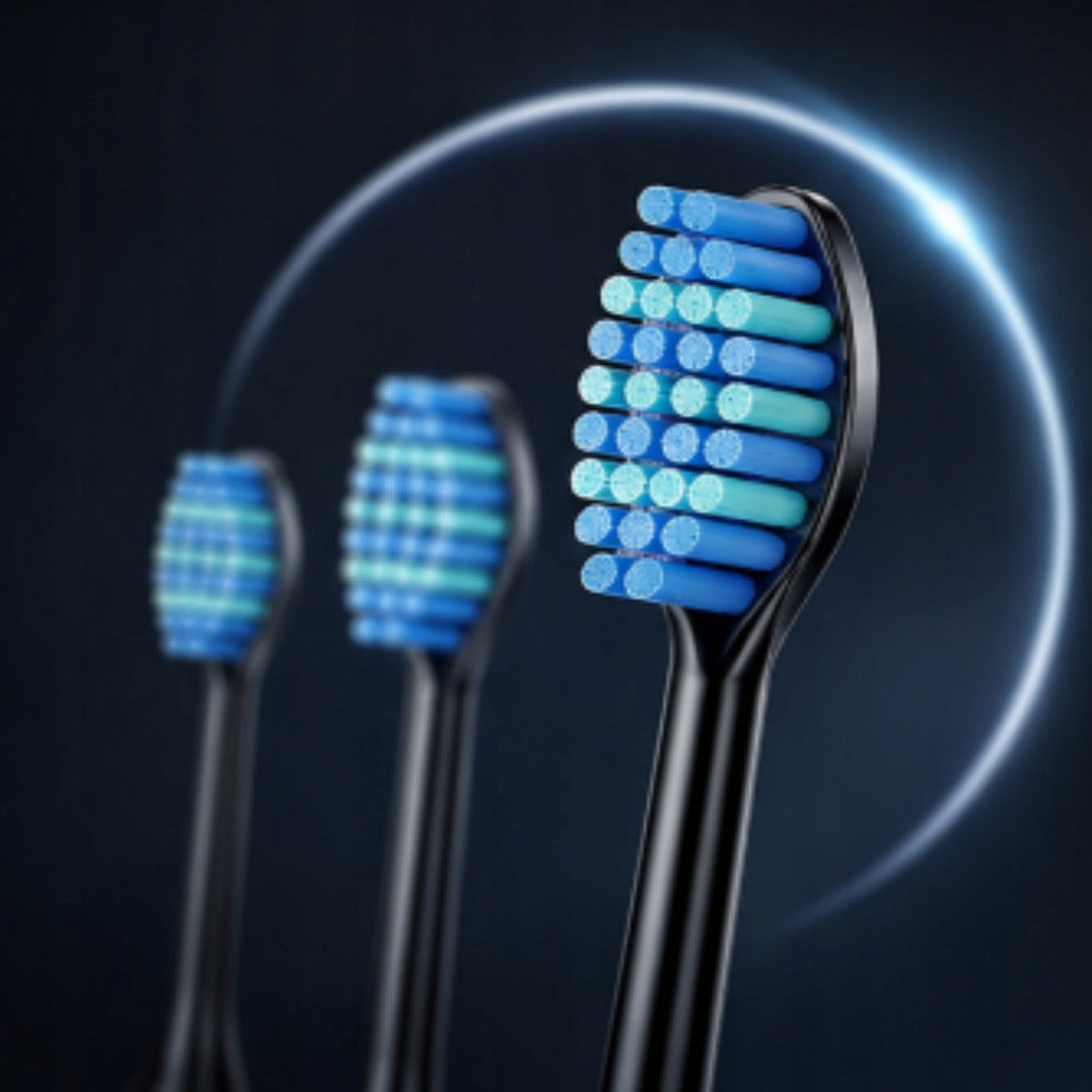 Electric Toothbrush, 4 Brush Heads + Holder + Storage Case, Black Brand no brand