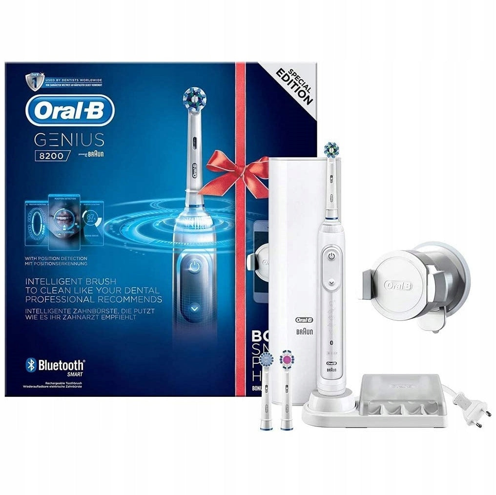 Electric Toothbrush Pulsed Oscillating Bluetooth Oral-B Genius 8200 Brand Oral-B