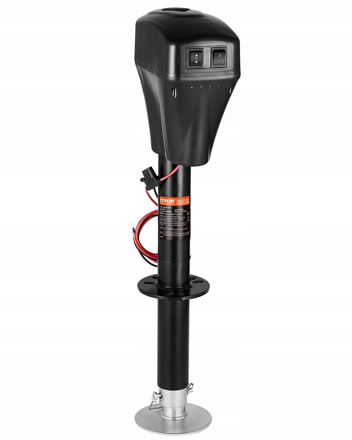 Electric Trailer Jack 5000 lbs Power Tongue Jack for RV Trailer & Camper