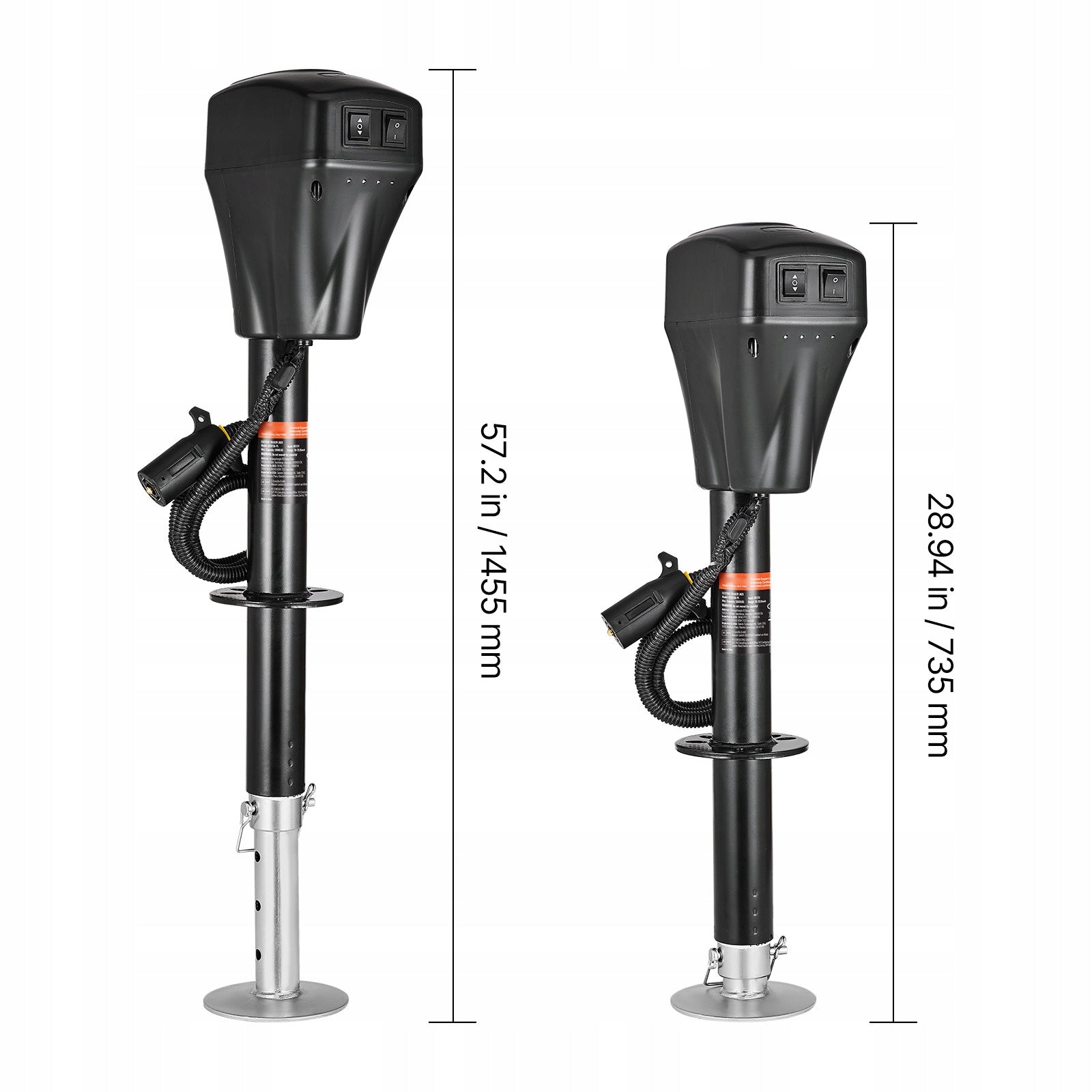 Electric Trailer Lift 350W 2267KG 25.5-86CM Solid Support Manufacturer code DDTCQJDDD