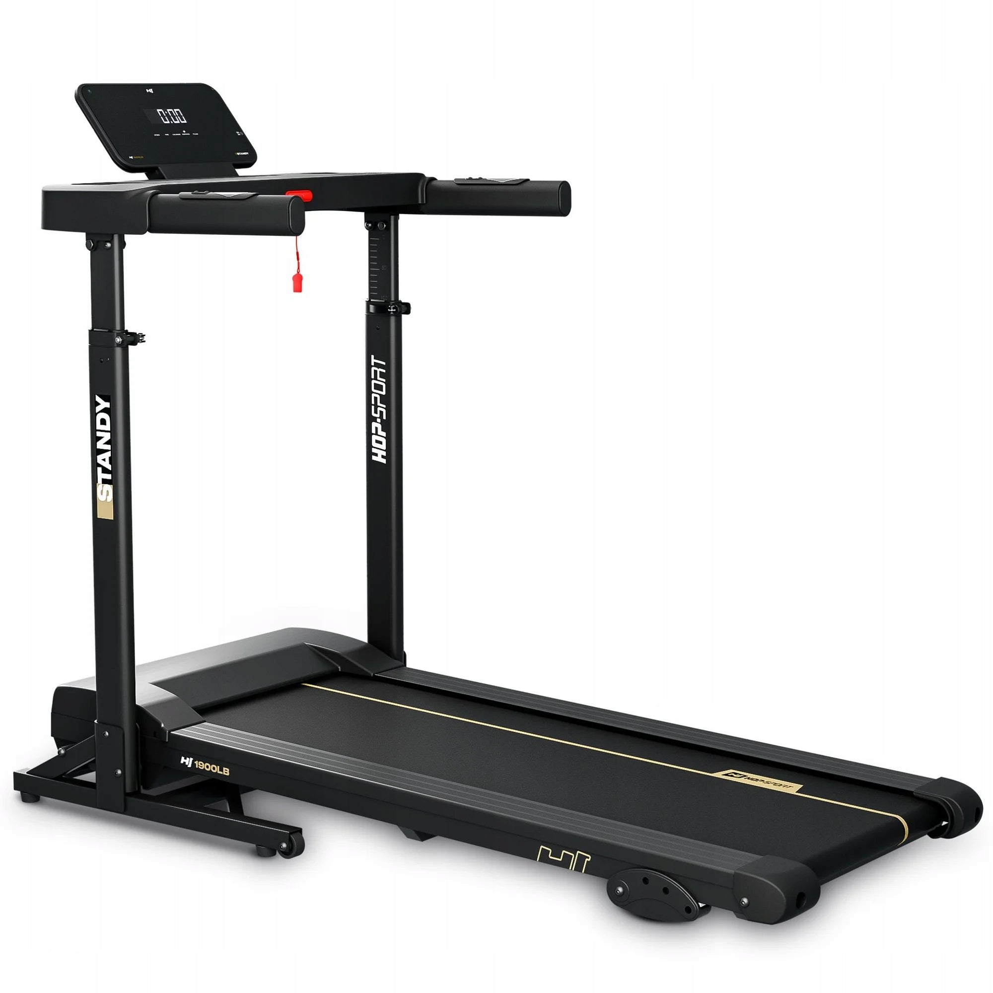 Electric Treadmill 14km/h 120kg Adjustable Angle Incline Home Folding