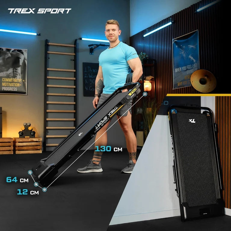 Electric Treadmill Folding Home Under Bed 1-12 km/h EXILE TREX SPORT Packaging status original