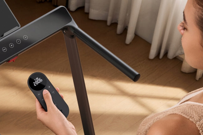 Electric Treadmill Folding Home Urevo FoldiMix 5L Pro 9% 13.4KM/H Measurements training duration distance number of steps speed burned calories