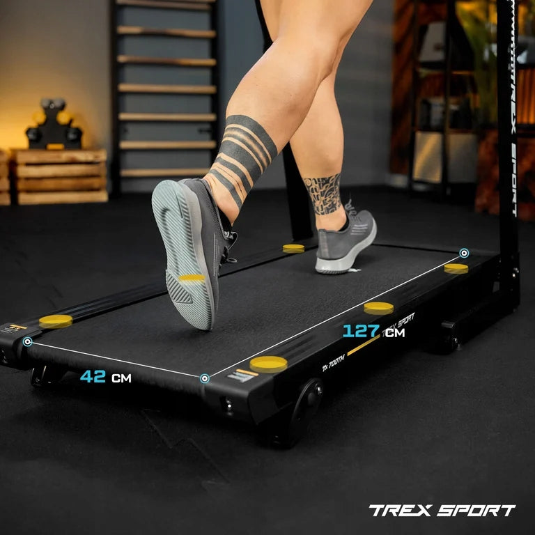 Electric Treadmill Folding Household 16 km Slope Angle RUNVO TREX SPORT Kind electric