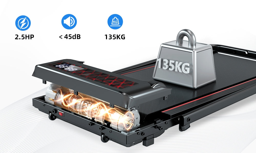 Electric Treadmill Folding YEE RUN 3in1 120kg 3HP Home Model other