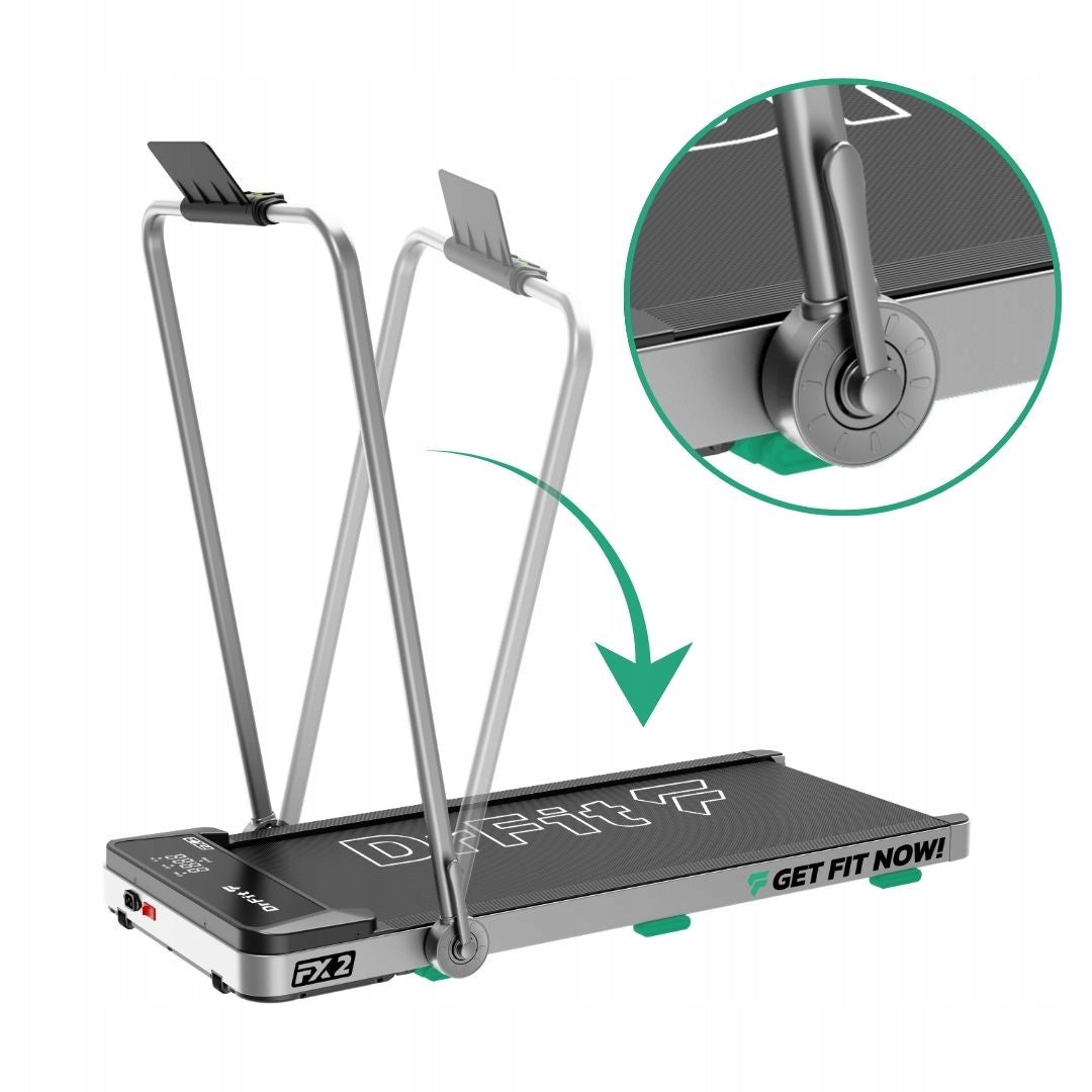 Electric Treadmill for Fitness Walking Pad Home Treadmill Up to 10 KM/H DrFit Brand DrFit