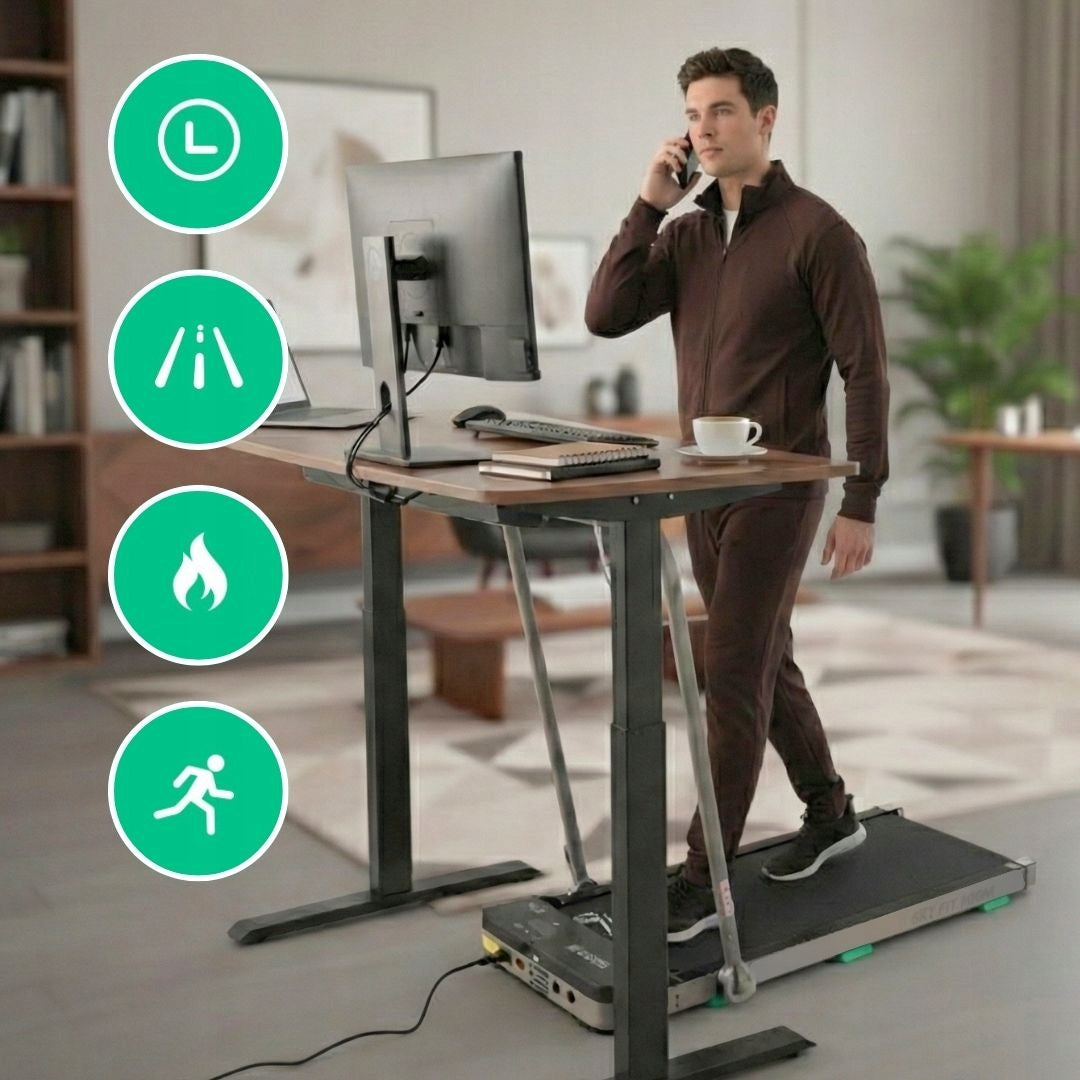Electric Treadmill for Fitness Walking Pad Home Treadmill Up to 10 KM/H DrFit Kind electric