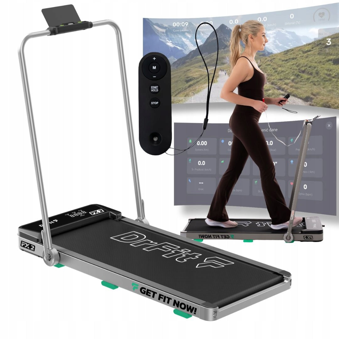 Electric Treadmill for Fitness Walking Pad Home Treadmill Up to 10 KM/H DrFit