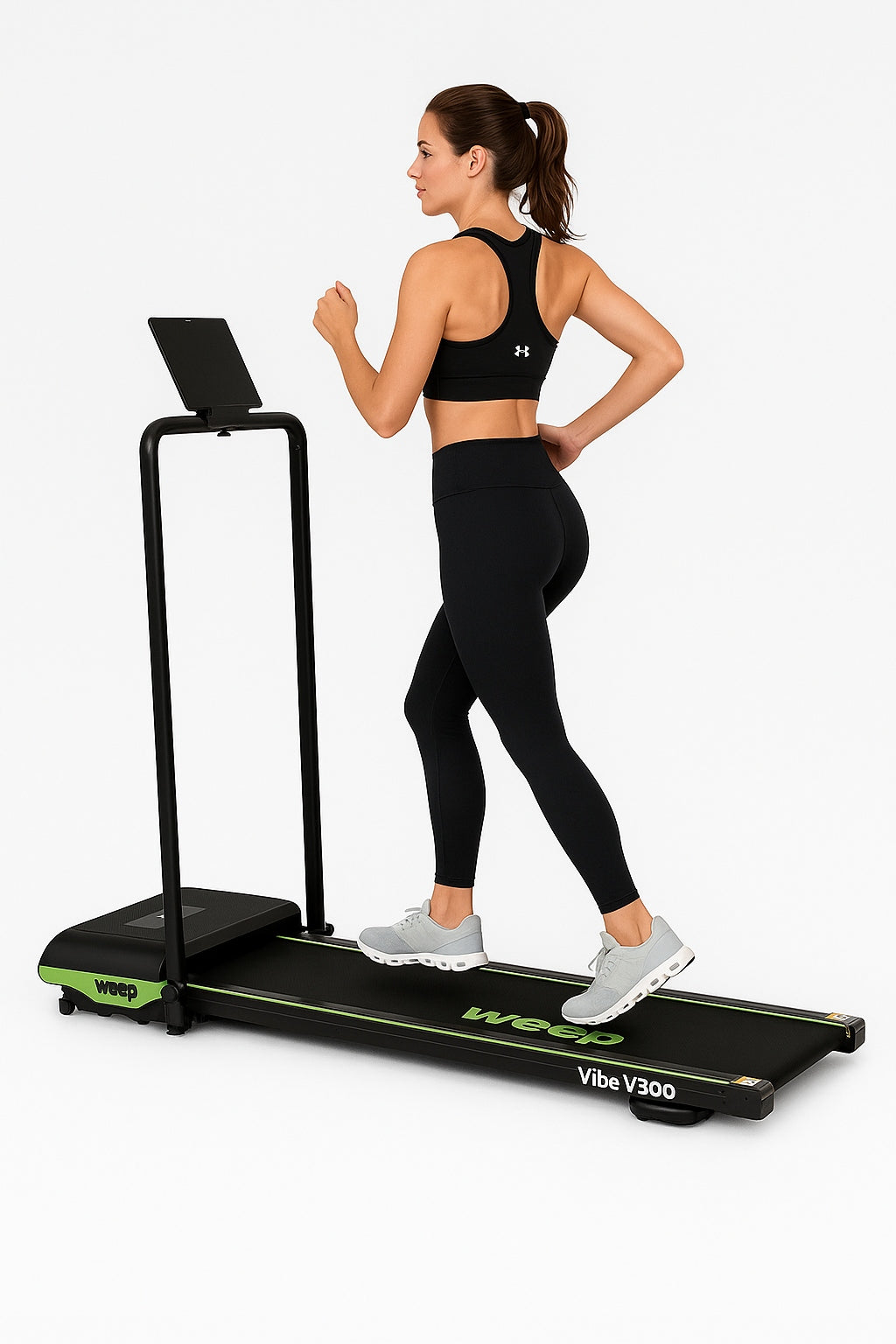 Electric Treadmill with Vibration Platform 2in1 Folding Under Bed WEEP VIBE Kind electric