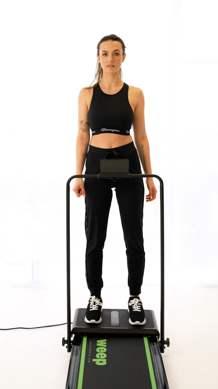 Electric Treadmill with Vibration Platform 2in1 Folding Under Bed WEEP VIBE Packaging status original