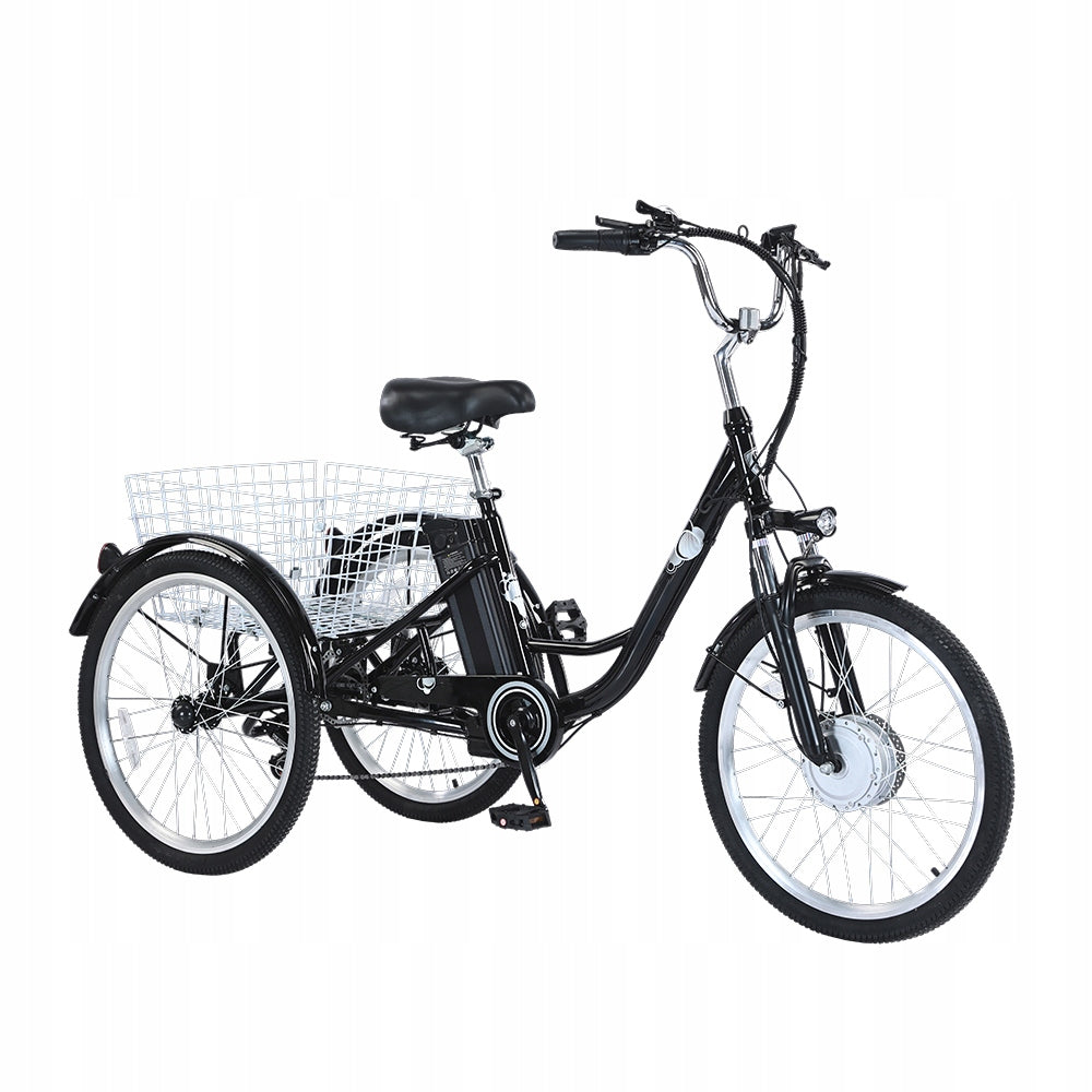 Electric Tricycle GOGOBEST GF100 350W 35KM/H 18.2AH 24" Model 350W 35KM/H 18.2AH 24" Pojazd Elektryczny