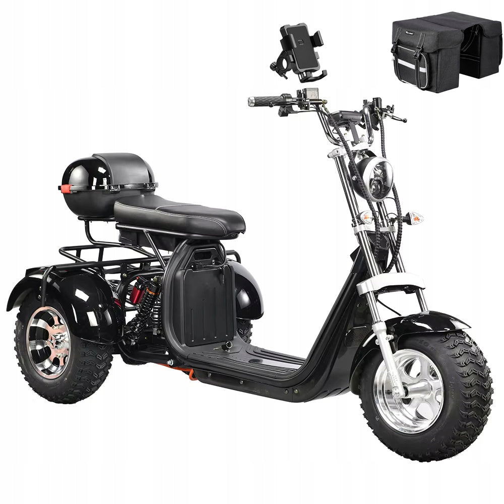 Electric Tricycle Vehicles EHoodax EB-05WQ 2000W 60V 20A 60KM 200KG
