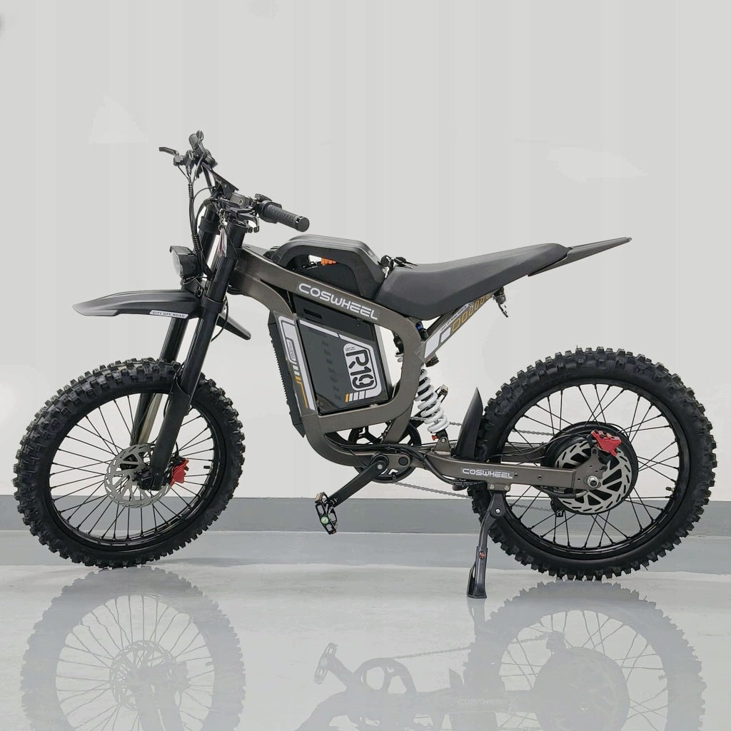 Electric Vehicle 19" COSWHEEL R19 9000W 96km/h 240Nm 72V40AH 200KM NFC Foldability partially assembled, calibrated