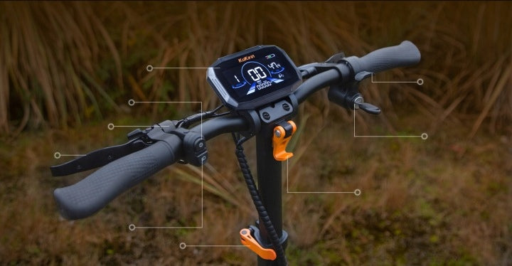 Electric Vehicle KuKirin G2 Pro-ABE 500W 20KM/H 48V 15.6Ah 65KM 9" PL+Gift Engine power 500 W