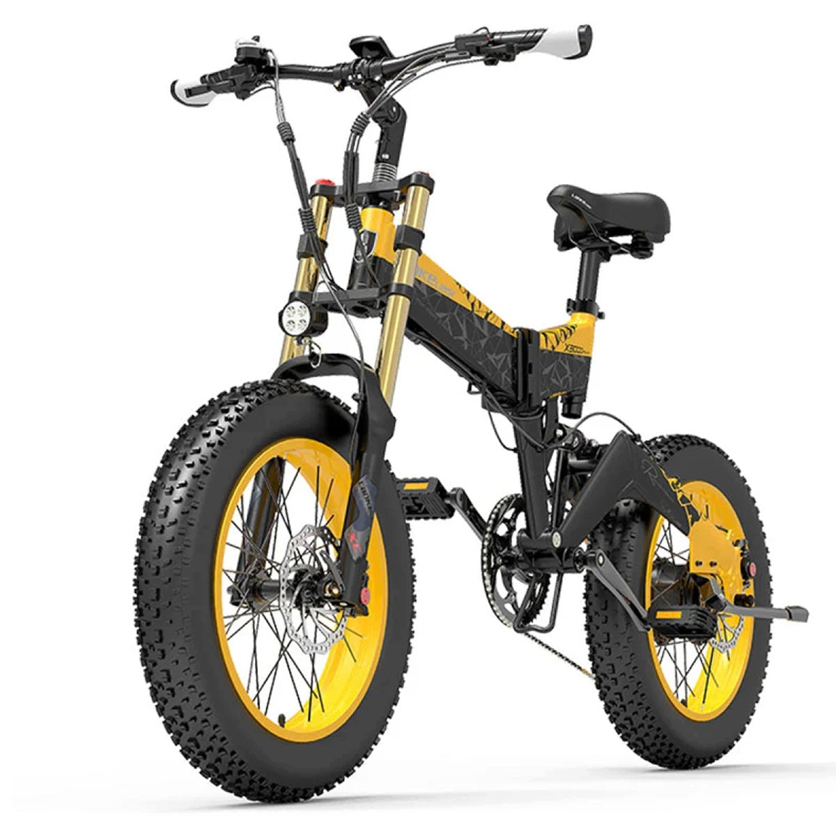 Electric Vehicle LANKELEISI 48V 17.5AH 1000W 45KM/H 120km 20*4" Shimano Brand Lankeleisi