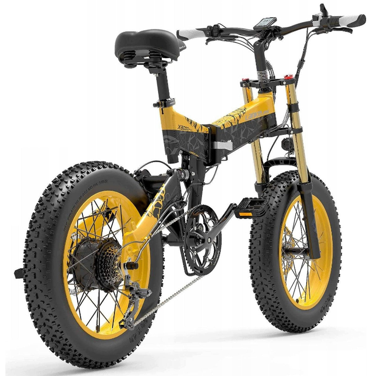 Electric Vehicle LANKELEISI 48V 17.5AH 1000W 45KM/H 120km 20*4" Shimano Manufacturer code LANKELEISI