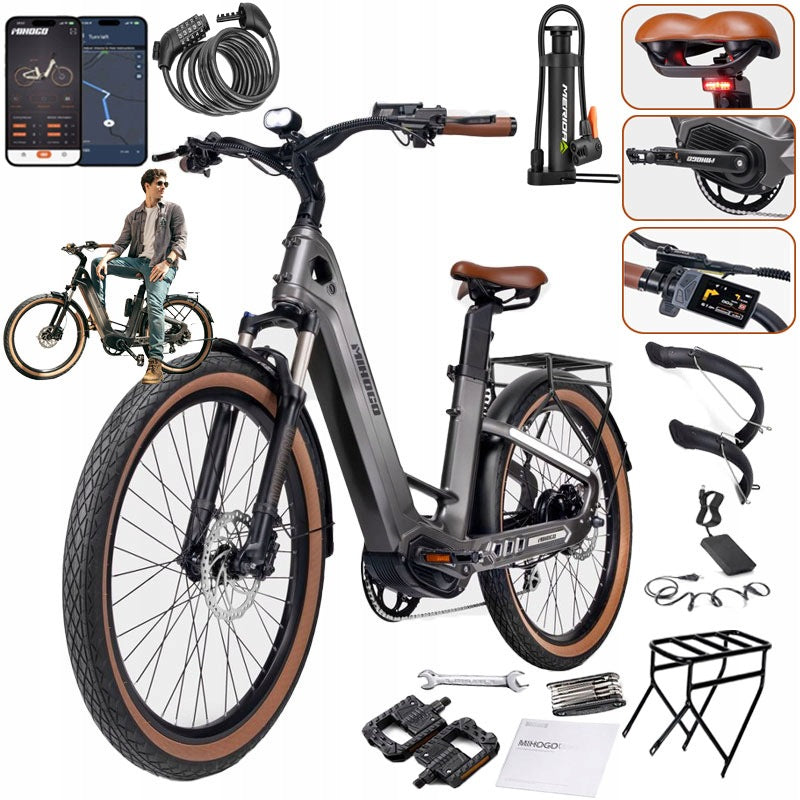 Electric Vehicle MIHOGO Air Carbon Fiber 1000W 48V 19.2AH 40km/h 200HP