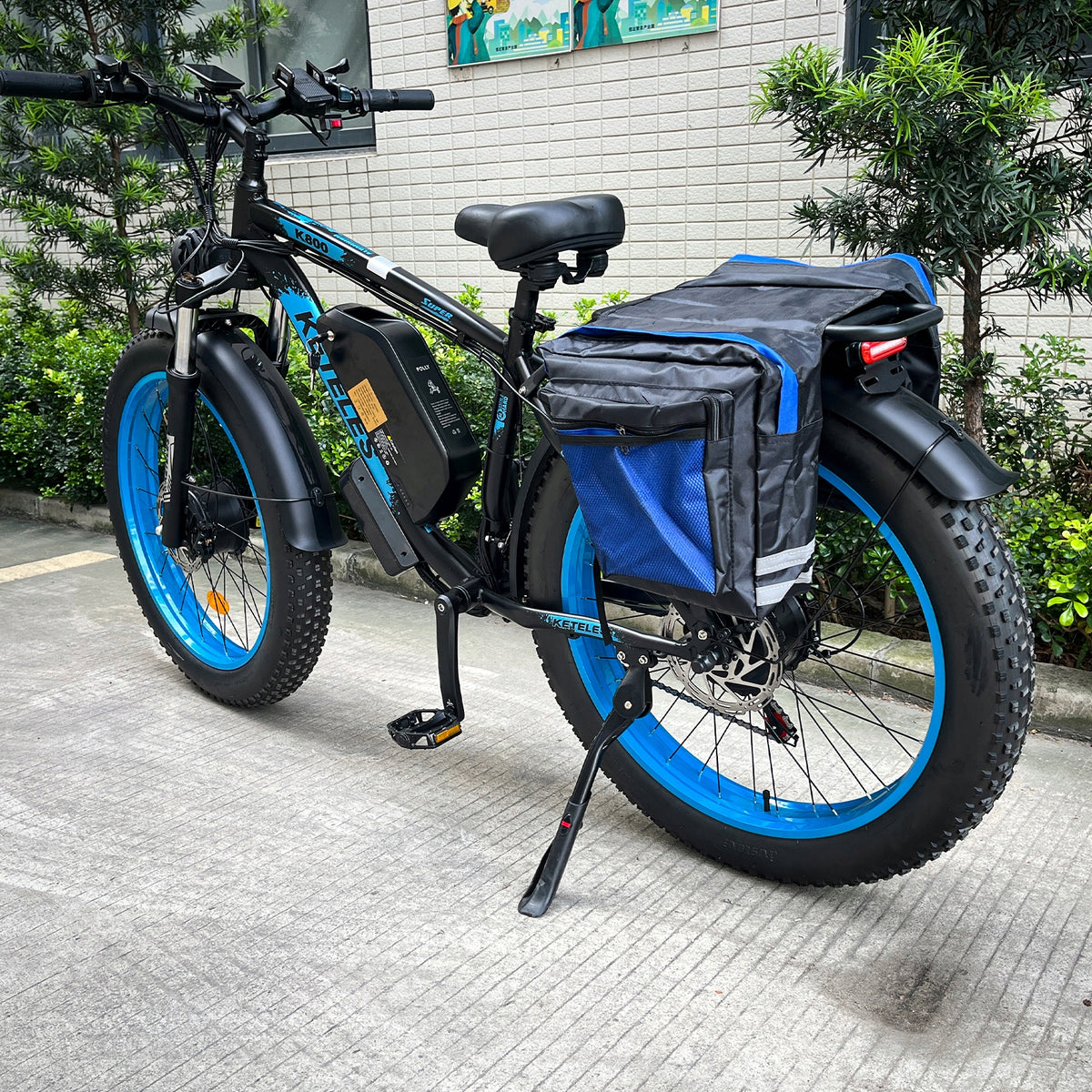 Electric Vehicles K800 Plus 4000W 52V32AH Dual motor hydraulic brakes 26"*4 Foldability self-assembly, adjustable