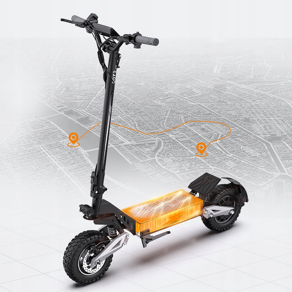 Electric Vehicles OOTD T10-13.5Ah Light Edition Black-Grey PL Foldability partially assembled, calibrated