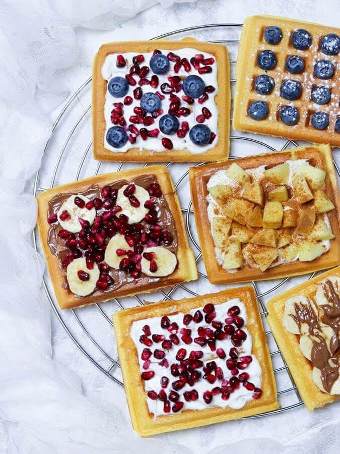Electric Waffle Maker Nonstick Coating 1300W FOR 2 WAFFLES Power rating 1300 W