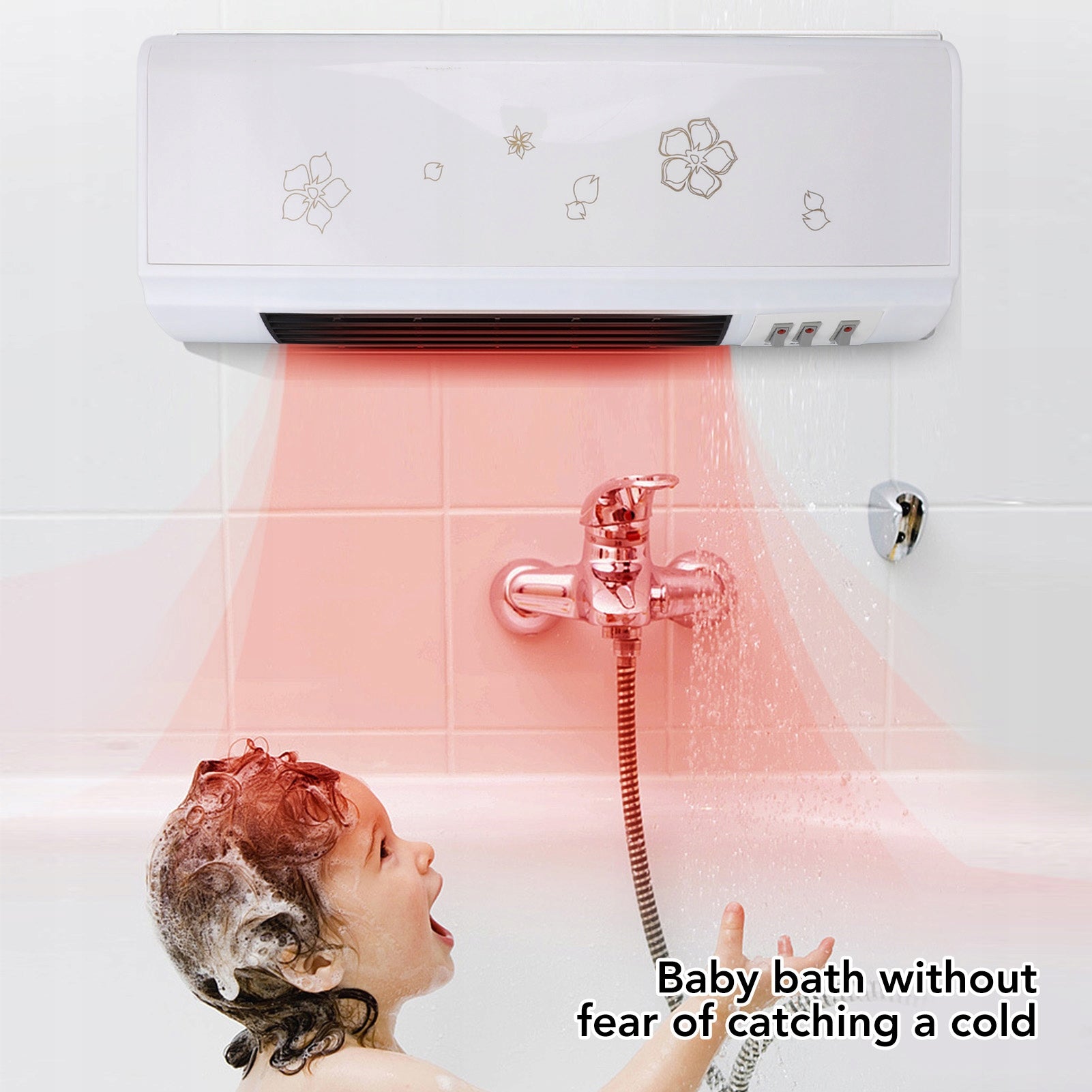 Electric Wall Heater Ceramic Waterproof UH Wall Heater Type not specified