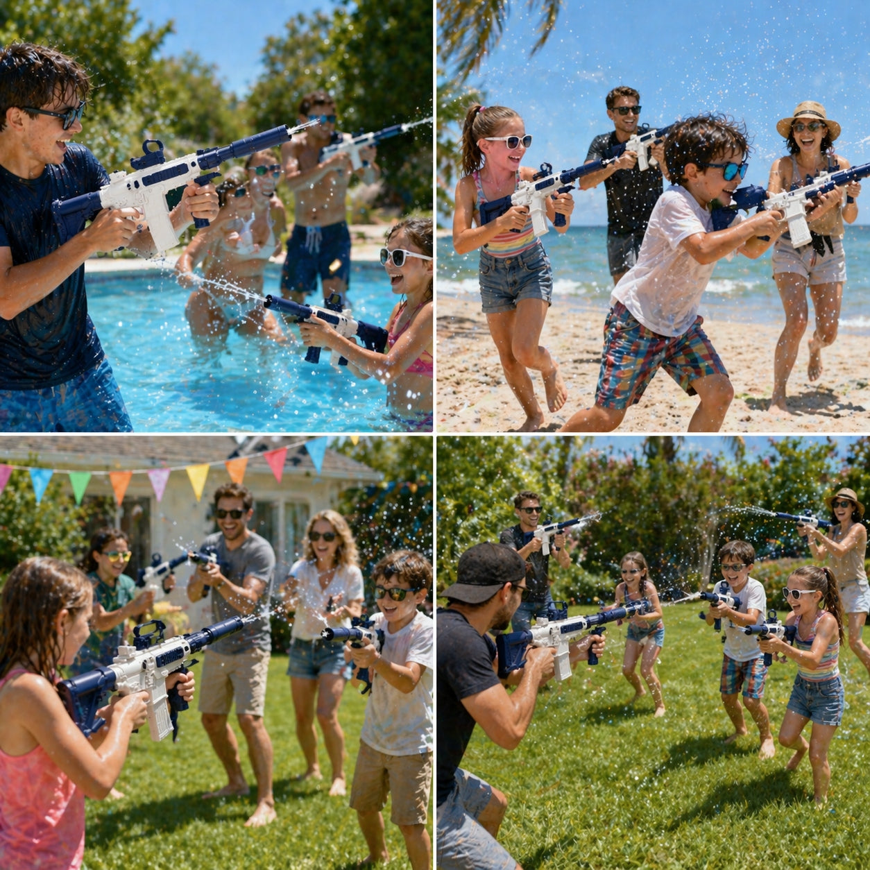 Electric Water Rifle GUN WATER TOY Vending Machine USB Water Thrower Manufacturer code Pistolet na Wodę Elektryczny Karabin Automat