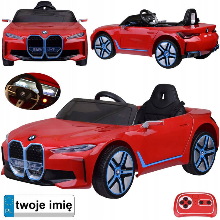 Electric battery car BMW i4 for child remote control PA0310 CZ