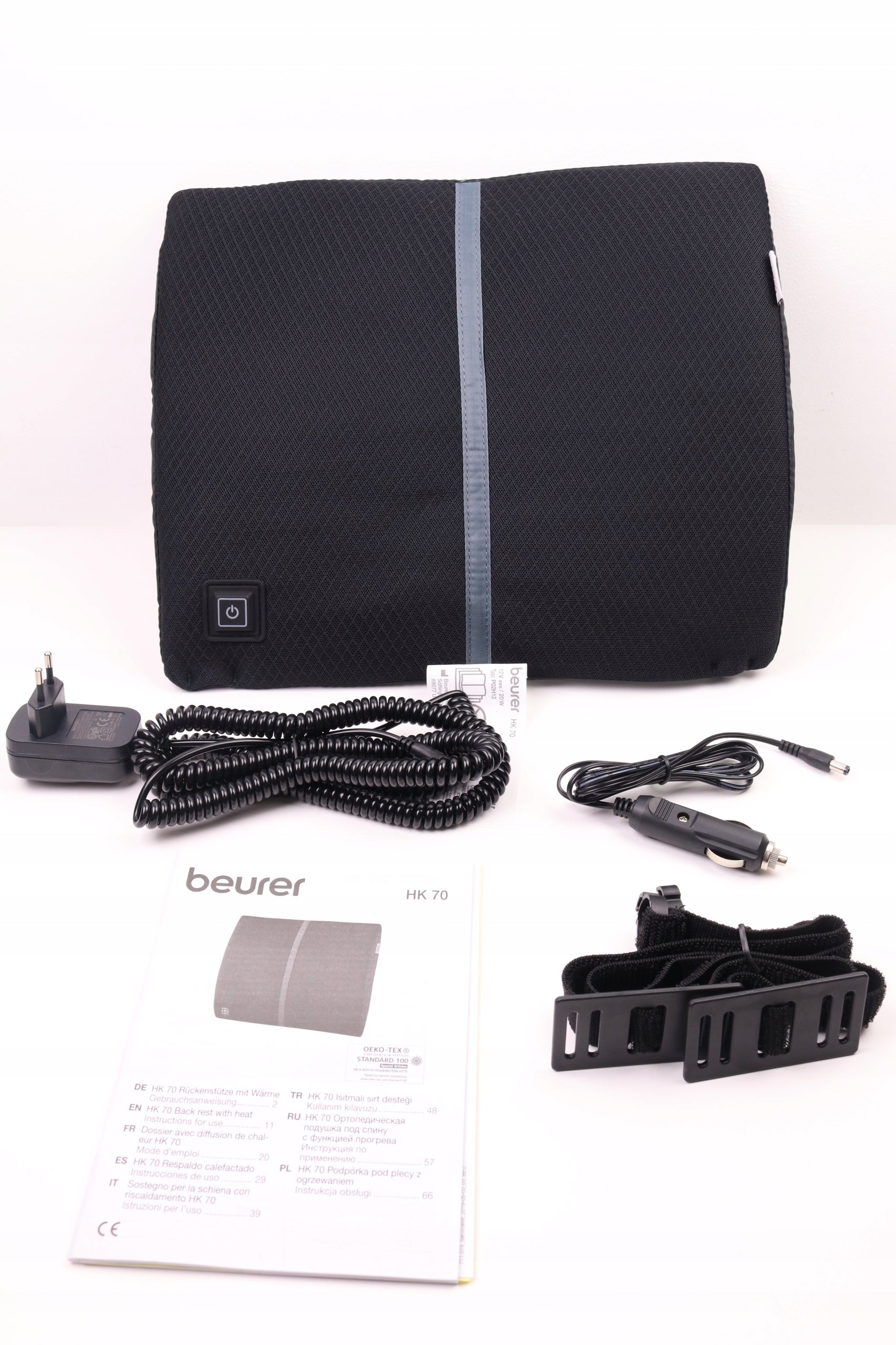 Electric belt hip belt PILLOW beurer HK 70 black 20 W Manufacturer code HK 70