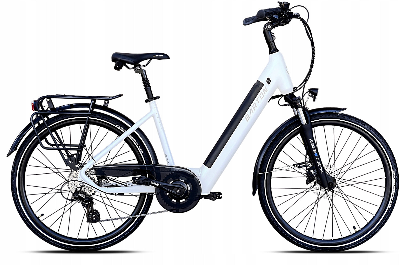 Electric bike Barton Trip 2.0 Easy 28' 17'' alu 540WH White 250W