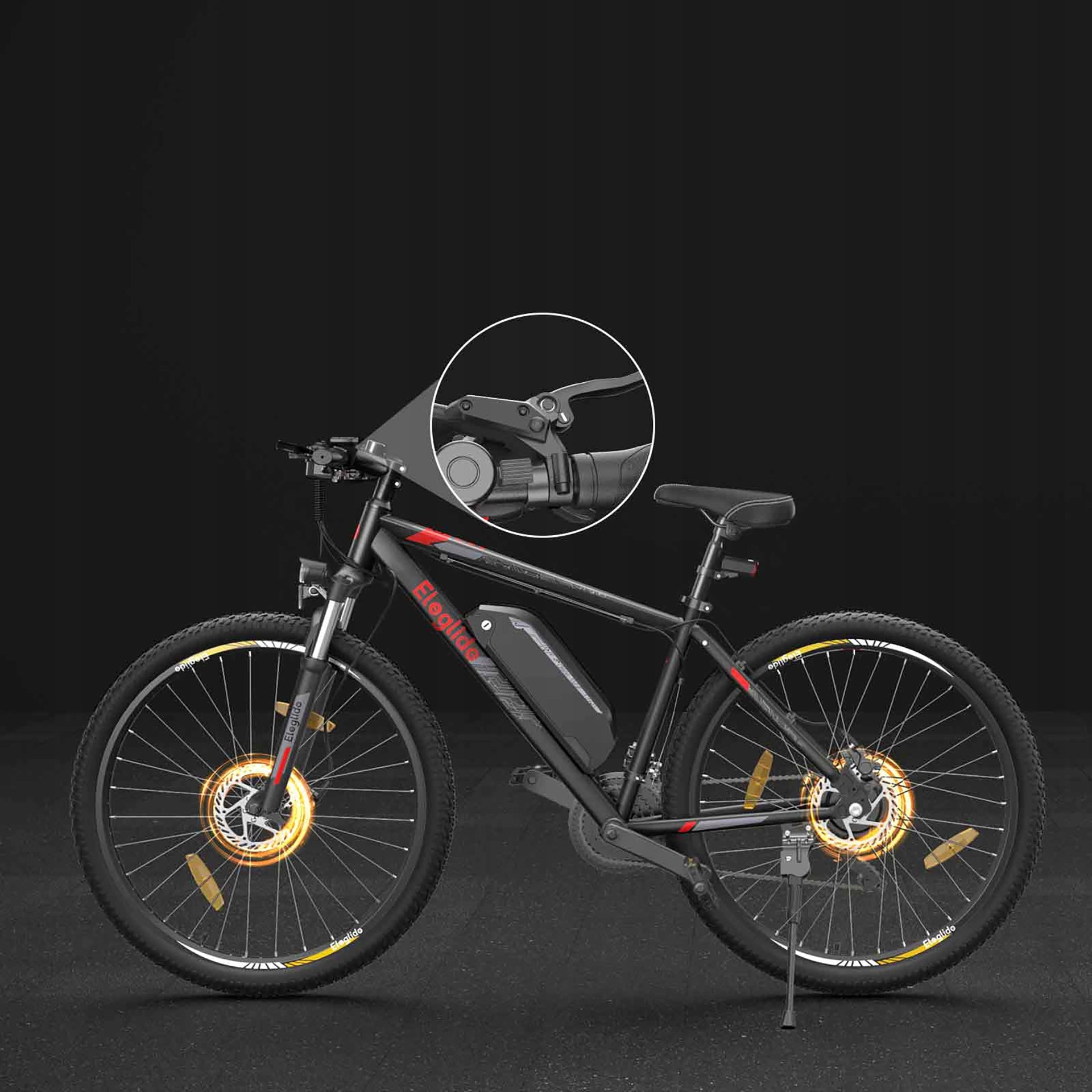 Electric bike Eleglide M2 frame 19 inches aluminum wheel 29" black 250 W Brand Eleglide