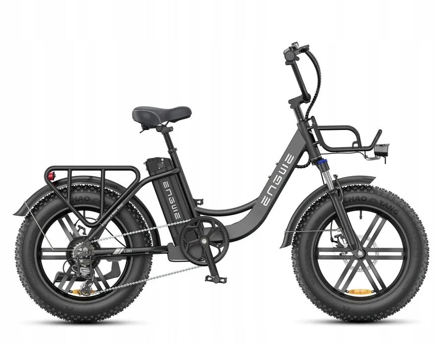Electric bike Engwe L20 Boost 250 W black wheel 20" Fattbike Foldability self-assembly, adjustable