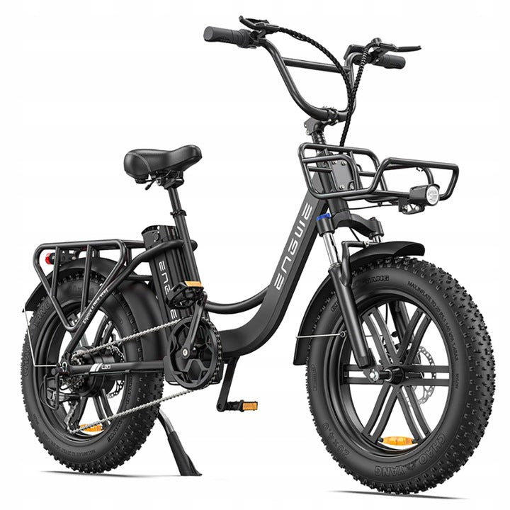 Electric bike Engwe L20 Boost 250 W black wheel 20" Fattbike