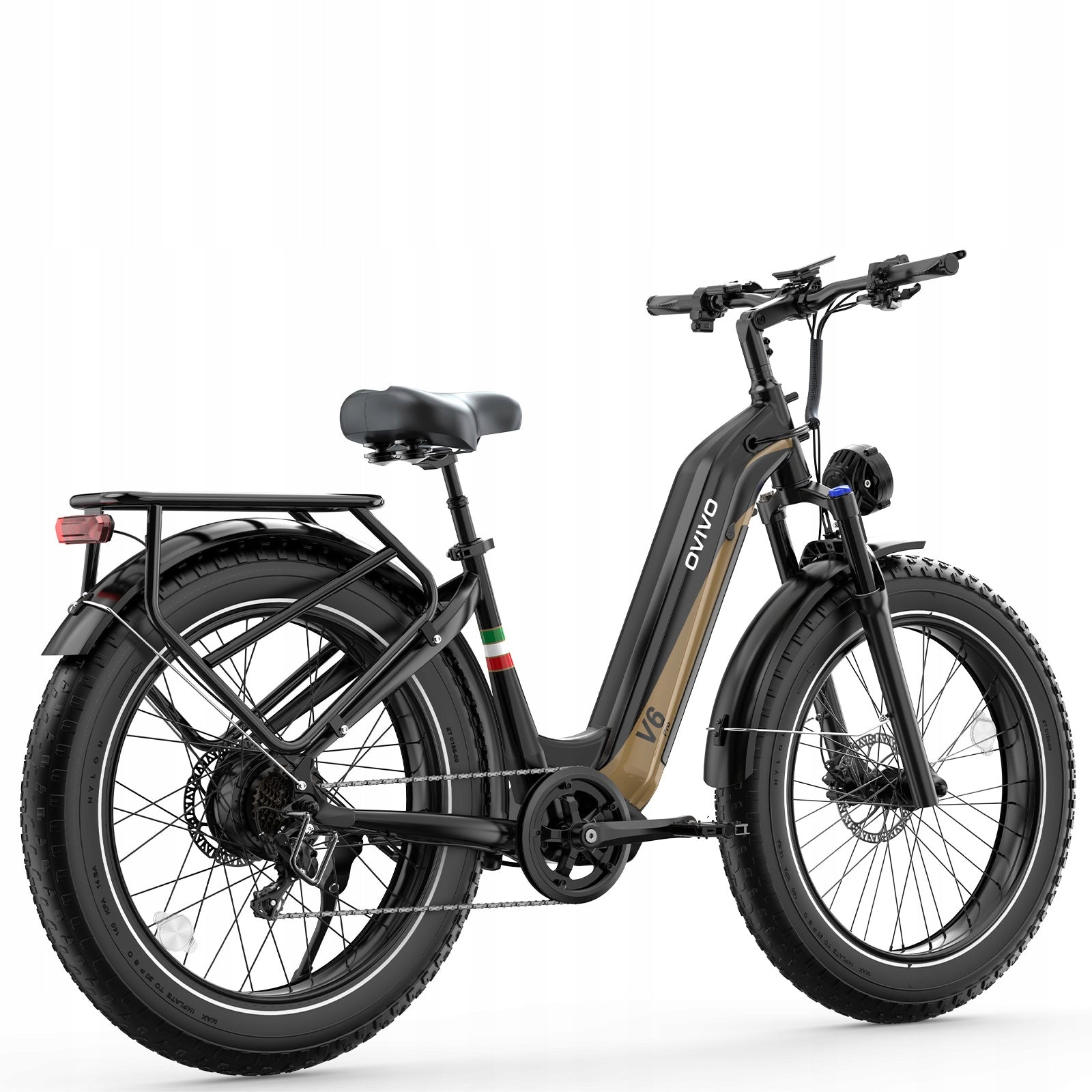 Electric bike Ovivo V6 PRO aluminum wheel 26 Bafang Motor Battery 20aH Packaging status original