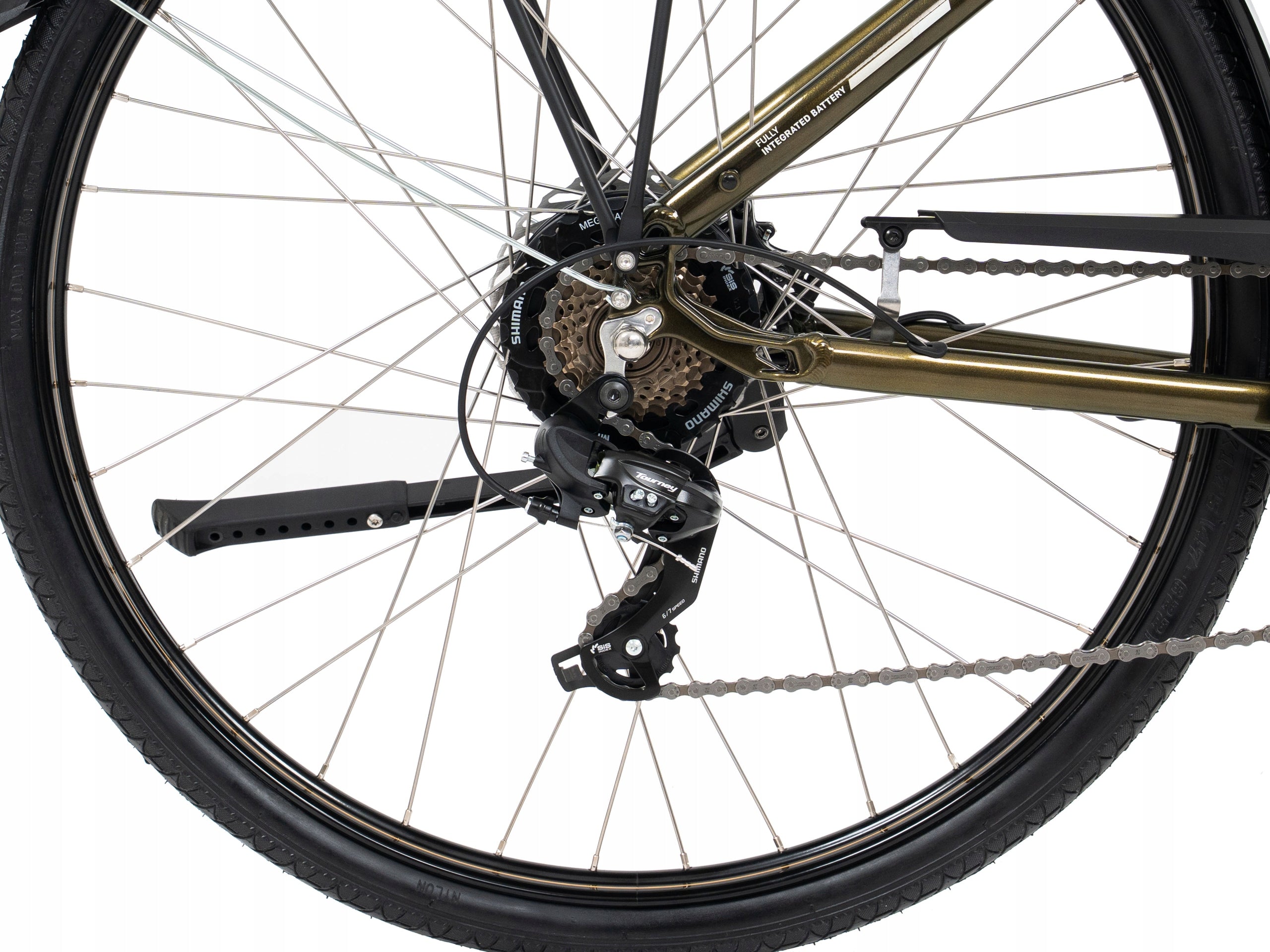Electric bike PROECO EASY 374WH green M trunk Maximum rated power electric bike (under 250W)