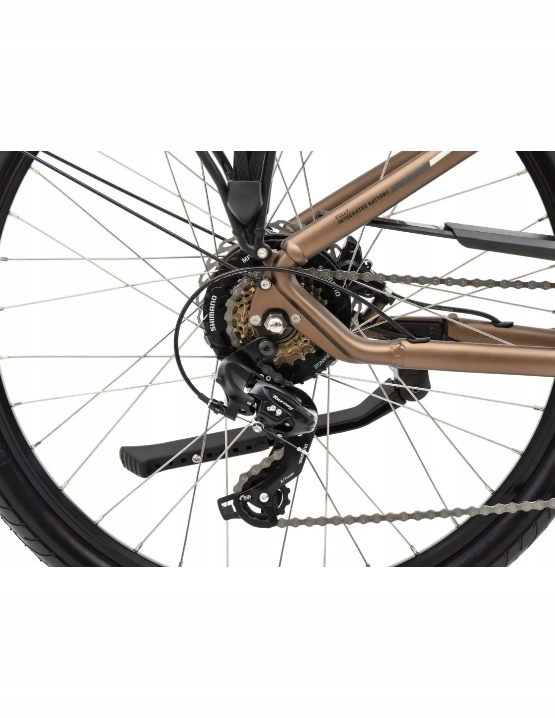 Electric bike PROECO WAVE AN 1.0 26 504WH | Brown S16'' Brand Romet
