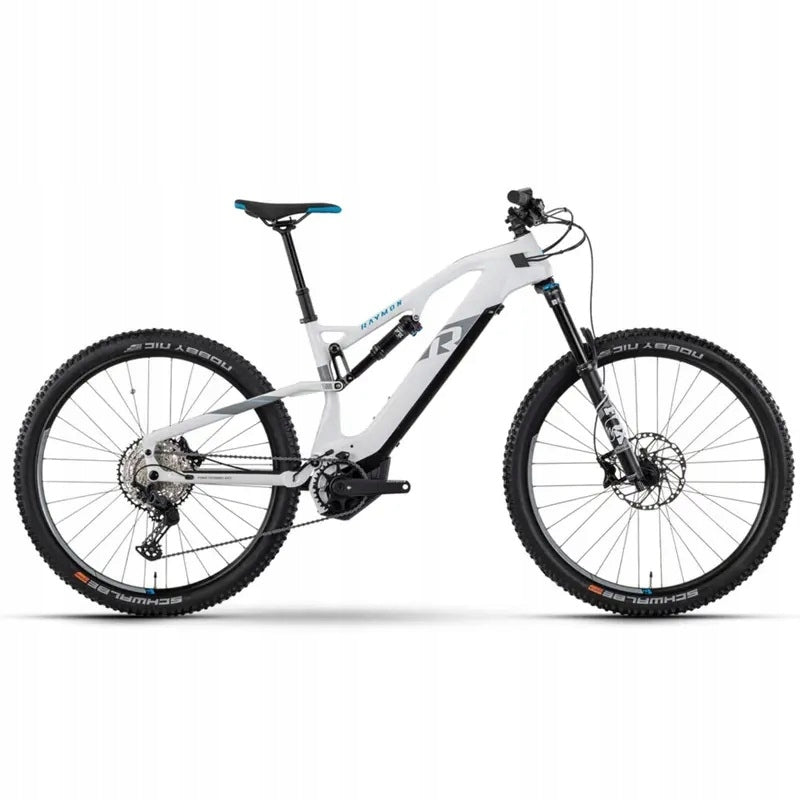 Electric bike R Raymon FullRay 150E 10.0 47cm 29" white/grey/new blue Manufacturer code 4510010947