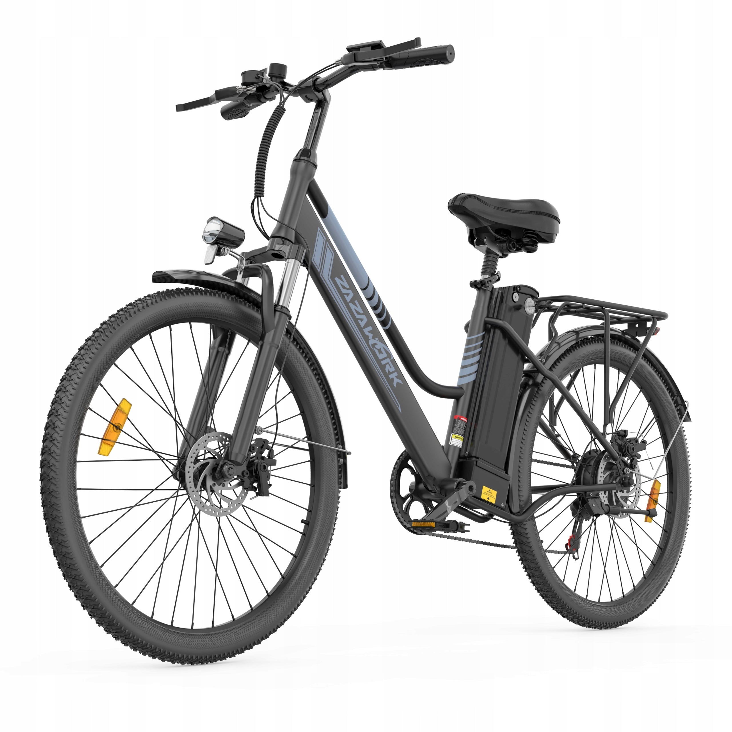 Electric bike ZAZAWORK C26 PRO 250W 36V720WH 120KM 26'' Shimano7 Foldability partially assembled, calibrated
