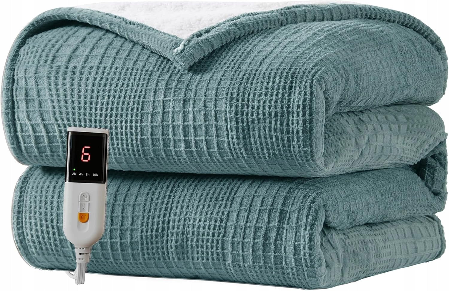 Electric blanket 130 x 180cm 9 heating levels 10h auto washing